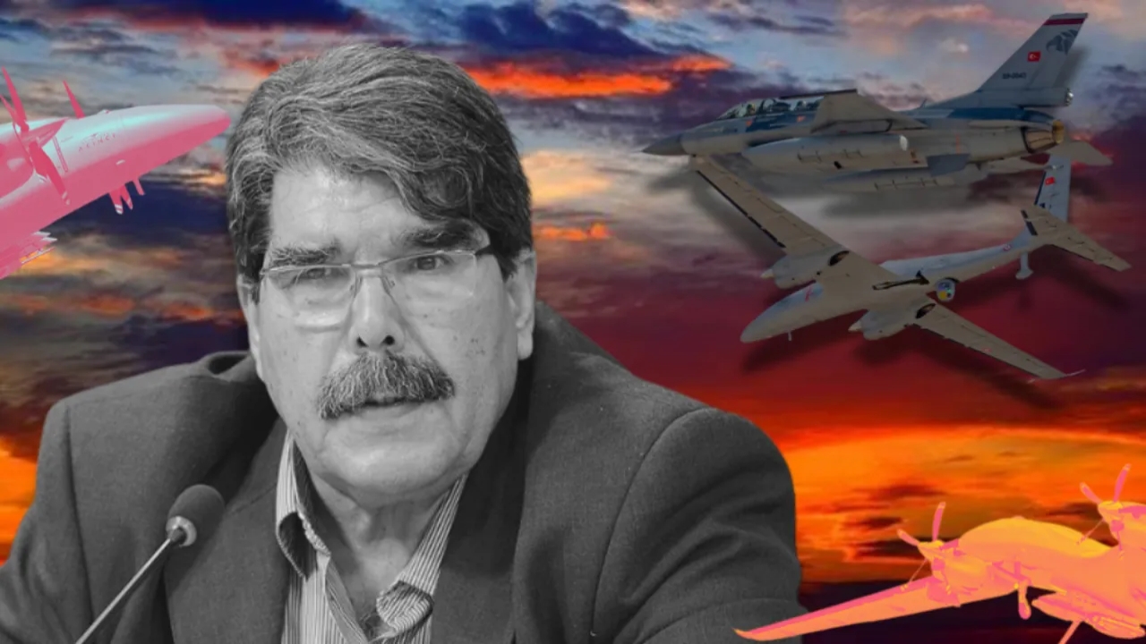 AKINCI TİHA tepelerinde belirdi, teröristler kaçacak yer aradı! Salih Müslim: “Göz açtırmıyorlar”