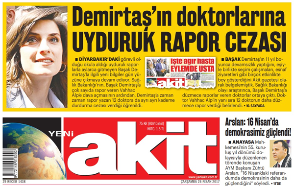 Foto - Akit böyle üzerine üzerine gitmişti! İşte ağır hasta eylemde usta