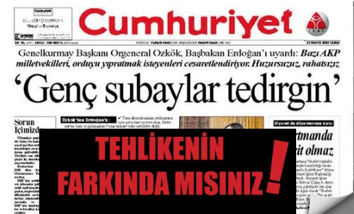 Foto - Akit "gerici", Cumhuriyet "ilerici" öyle mi?!