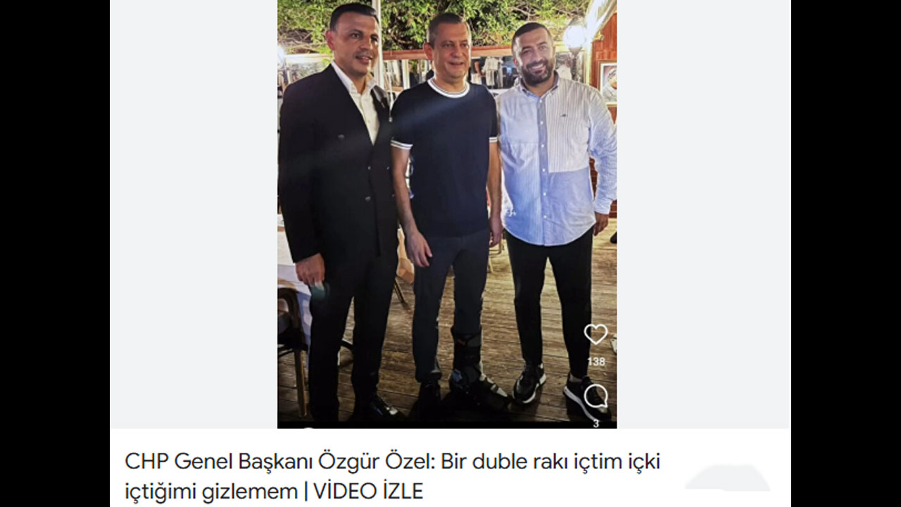 Foto - Akit’e ahlaksız saldırı ilk değil! İşte Akit’e saldıran Özgür Özel’in bozuk sicili