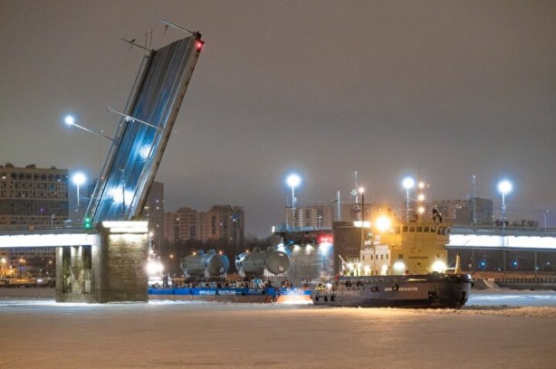 Foto - Akkuyu için Rusya'da 'dev' operasyon: Köprüler açıldı nehirdeki buzlar kırıldı!