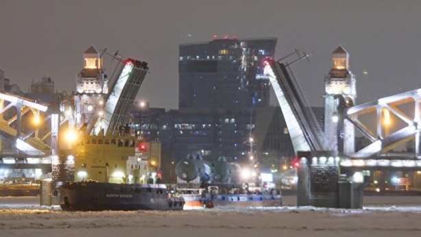 Foto - Akkuyu için Rusya'da 'dev' operasyon: Köprüler açıldı nehirdeki buzlar kırıldı!