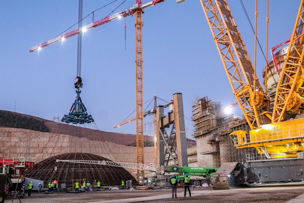 Foto - Akkuyu NGS'de kritik gelişme! Montajı tamamlandı