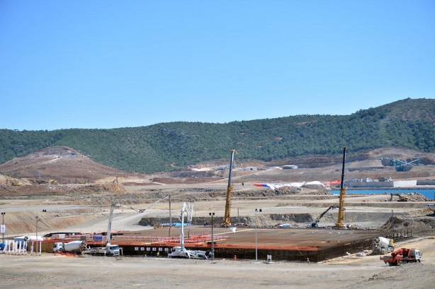 Foto - Akkuyu Nükleer Güç Santrali'nin temeli atılıyor