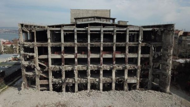Foto - AKM yıkılıyor! İşte ilk görüntüler