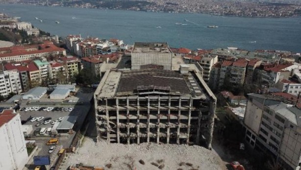 Foto - AKM yıkılıyor! İşte ilk görüntüler