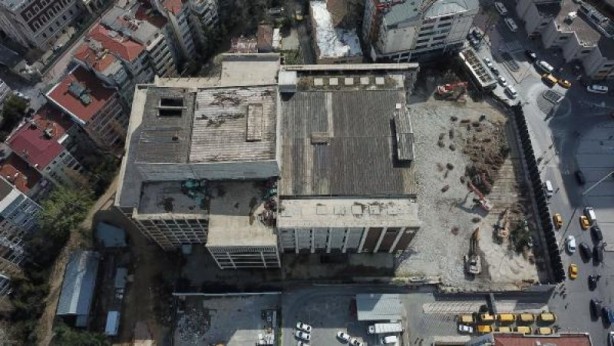 Foto - AKM yıkılıyor! İşte ilk görüntüler