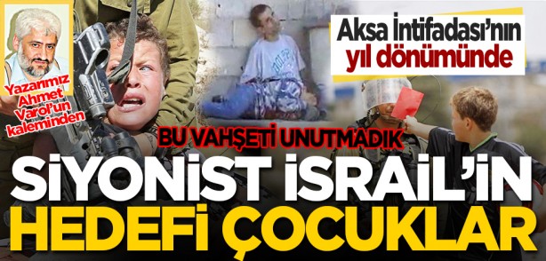 Foto - Aksa İntifadası’nın yıl dönümünde bu vahşeti unutmadık: Siyonist İsrail’in hedefi çocuklar