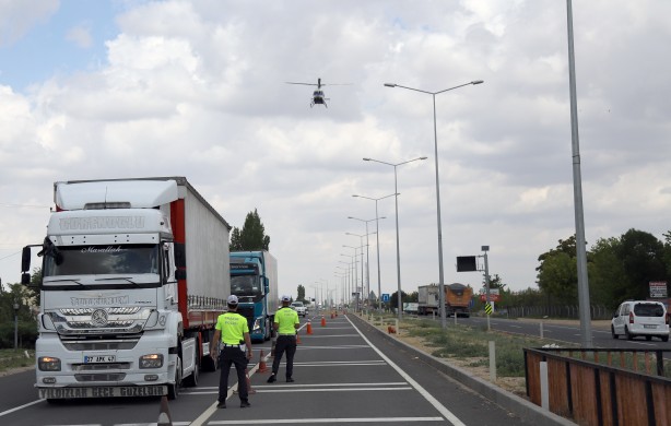 Aksaray'da 29 sürücüye ceza kesildi