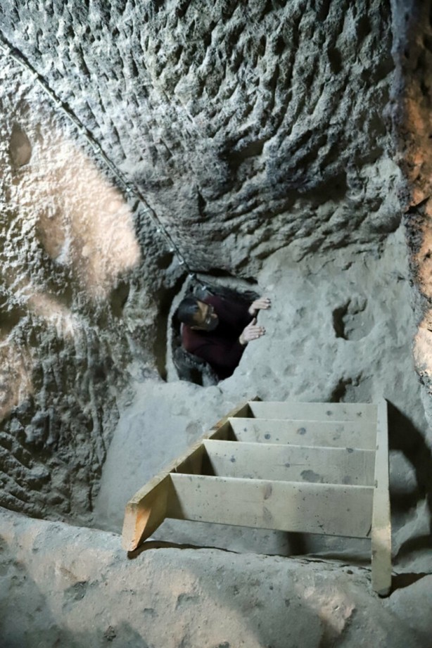 Foto - Aksaray'da gizemli yeraltı şehri 