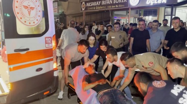 Foto - Aksaray’da keser ve tornavidalı kavga kamerada: 4 yaralı