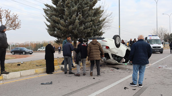 Foto - Aksaray'da zincirleme kaza! Yaralılar var