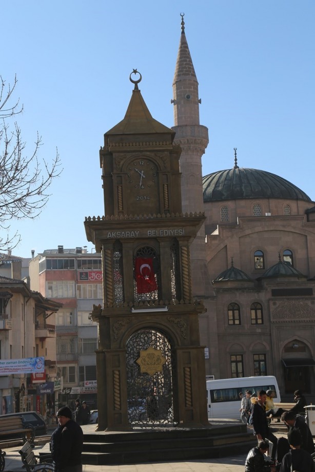 Foto - Aksaray'ın nadide simgesi: Saat Kulesi