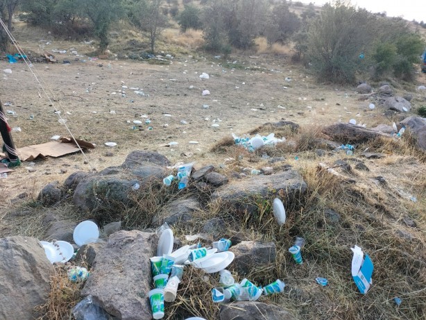 Foto - Akşener'in konuştuğu programın ardından geriye çöp kaldı! Sosyal medyada tepki yağdı