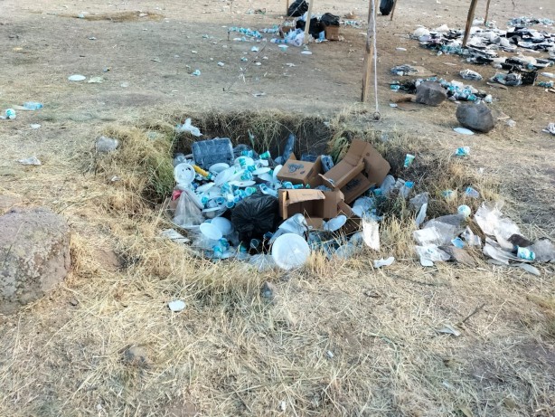 Foto - Akşener'in konuştuğu programın ardından geriye çöp kaldı! Sosyal medyada tepki yağdı