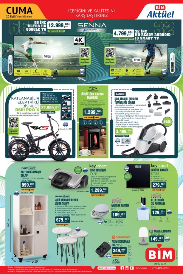 Foto - Aktüel ürünler göz kamaştırdı! BİM’de fırsat haftası başladı