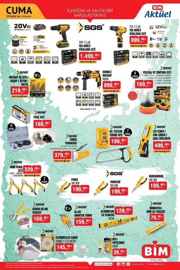 Foto - Aktüel ürünler göz kamaştırdı! BİM’de fırsat haftası başladı