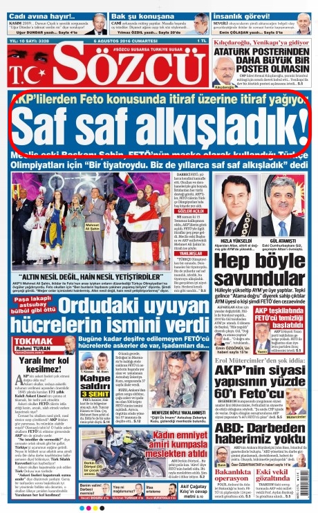 Foto - Al İhsan Karahasanoğlu geçmiş 6 Ağustoslardaki gazete manşetlerini yorumladı