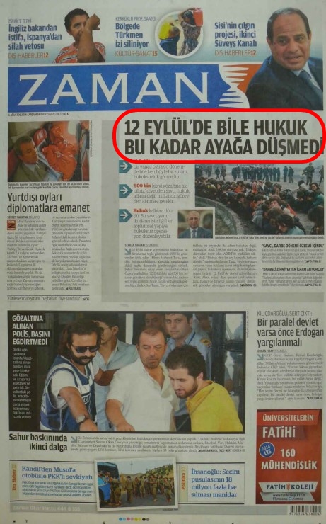 Foto - Al İhsan Karahasanoğlu geçmiş 6 Ağustoslardaki gazete manşetlerini yorumladı