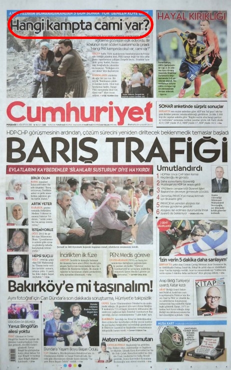 Foto - Al İhsan Karahasanoğlu geçmiş 6 Ağustoslardaki gazete manşetlerini yorumladı