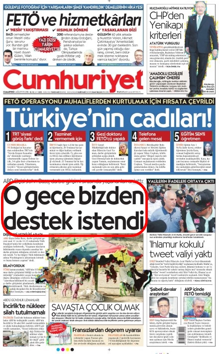 Foto - Al İhsan Karahasanoğlu geçmiş 6 Ağustoslardaki gazete manşetlerini yorumladı