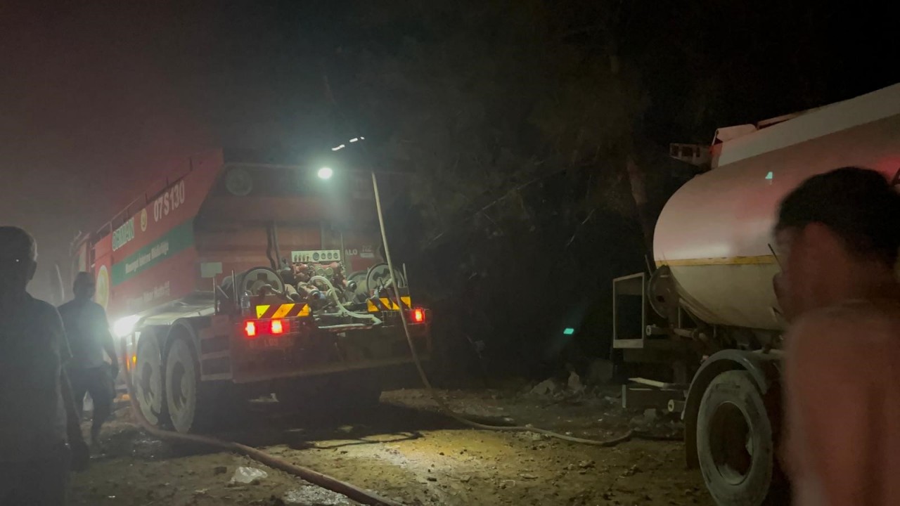 Foto - Alanya'da 3 hektarlık alan küle döndü
