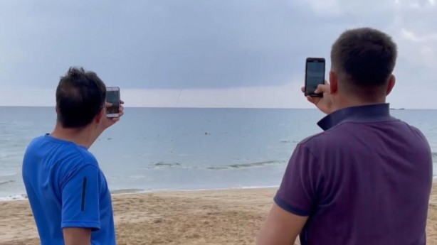 Alanya'da korkutan görüntü