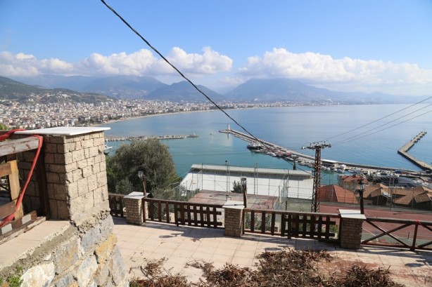 Foto - Alanya'nın tarihi simgesi: Kızıl Kule