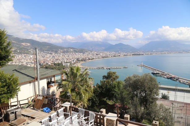 Foto - Alanya'nın tarihi simgesi: Kızıl Kule