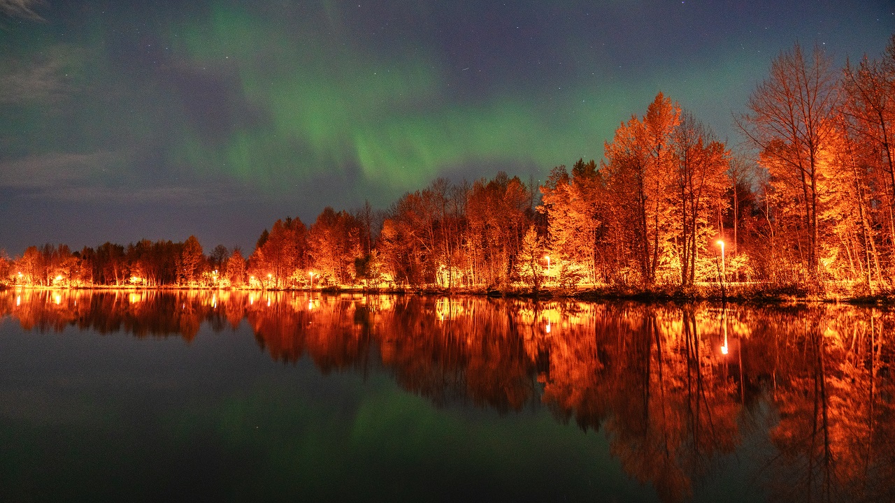 Foto - Alaska'da kuzey ışıkları zamanı geldi