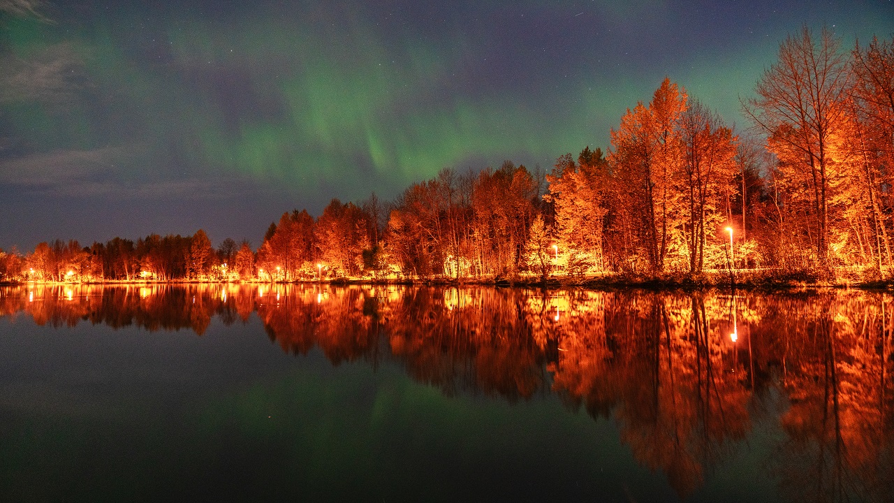 Foto - Alaska'da kuzey ışıkları zamanı geldi