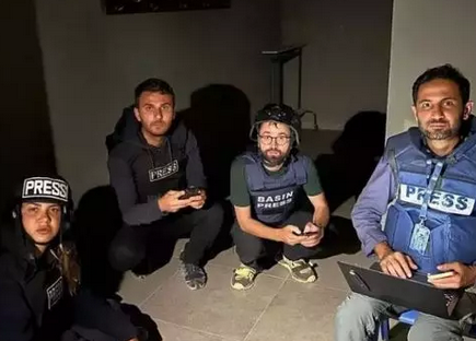 Alçak İsrail sonunda bunu da yaptı! Türk gazeteciyi tehdit ettiler! Biri bunları hadlerini bildirsin artık...