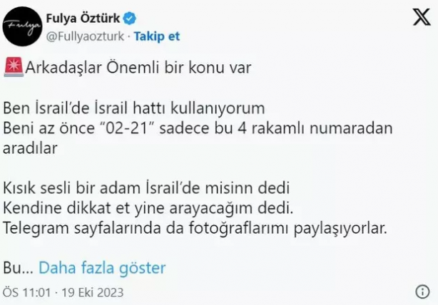 Foto - Alçak İsrail sonunda bunu da yaptı! Türk gazeteciyi tehdit ettiler! Biri bunları hadlerini bildirsin artık...