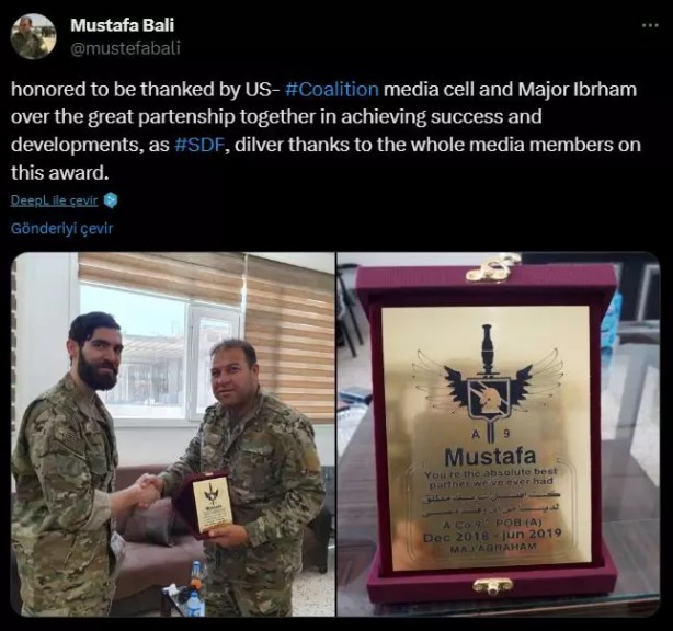 Foto - Alçak saldırı terör örgütü PKK/YPG'nin Suriye'deki uzantısı SDG'den itiraf geldi