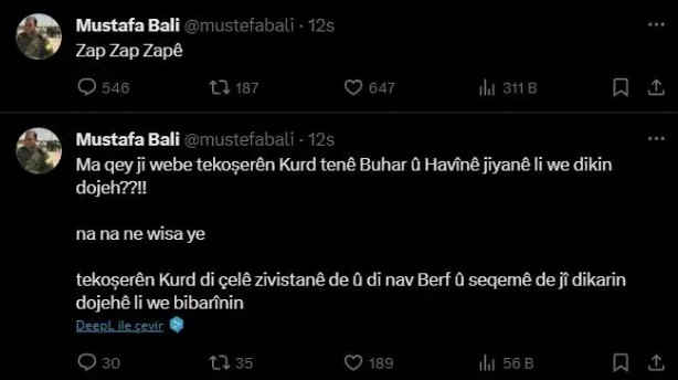 Foto - Alçak saldırı terör örgütü PKK/YPG'nin Suriye'deki uzantısı SDG'den itiraf geldi