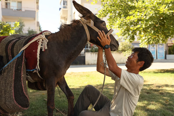 Foto - Aldığı eşekle… Japon turistin Türkiye’de yaptığını kimse yapmadı