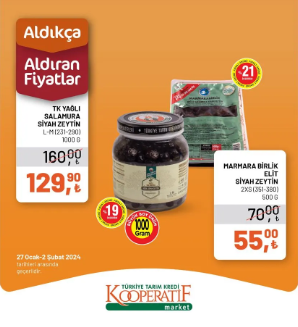 Foto - ‘Aldıkça aldıran fiyatlar’ sloganı ile paylaşıldı! Tarım Kredi Marketleri'nde yeni fırsatlar