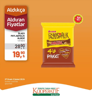 Foto - ‘Aldıkça aldıran fiyatlar’ sloganı ile paylaşıldı! Tarım Kredi Marketleri'nde yeni fırsatlar