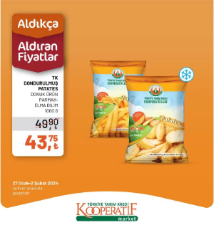 Foto - ‘Aldıkça aldıran fiyatlar’ sloganı ile paylaşıldı! Tarım Kredi Marketleri'nde yeni fırsatlar