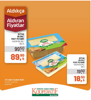 Foto - ‘Aldıkça aldıran fiyatlar’ sloganı ile paylaşıldı! Tarım Kredi Marketleri'nde yeni fırsatlar