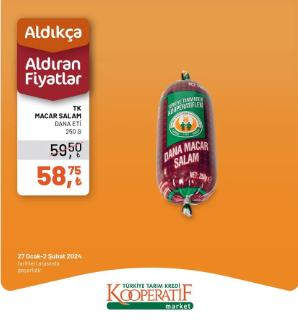 Foto - ‘Aldıkça aldıran fiyatlar’ sloganı ile paylaşıldı! Tarım Kredi Marketleri'nde yeni fırsatlar