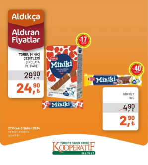 Foto - ‘Aldıkça aldıran fiyatlar’ sloganı ile paylaşıldı! Tarım Kredi Marketleri'nde yeni fırsatlar