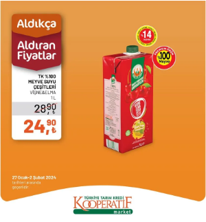 Foto - ‘Aldıkça aldıran fiyatlar’ sloganı ile paylaşıldı! Tarım Kredi Marketleri'nde yeni fırsatlar