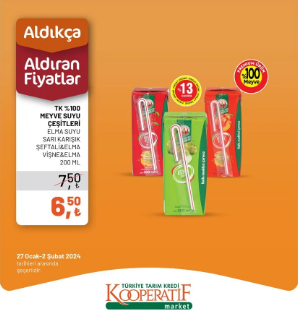 Foto - ‘Aldıkça aldıran fiyatlar’ sloganı ile paylaşıldı! Tarım Kredi Marketleri'nde yeni fırsatlar