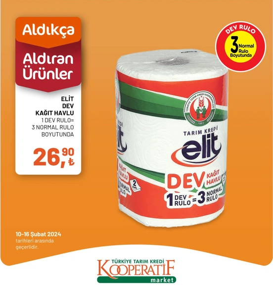 Foto - ‘Aldıkça aldıran ürünler’ Tarım Kredi'de yeni indirimler