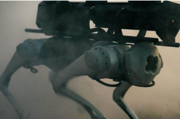 Foto - Alev silahlı robot köpek satışa çıktı