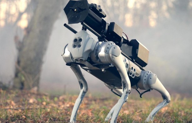 Foto - Alev silahlı robot köpek satışa çıktı