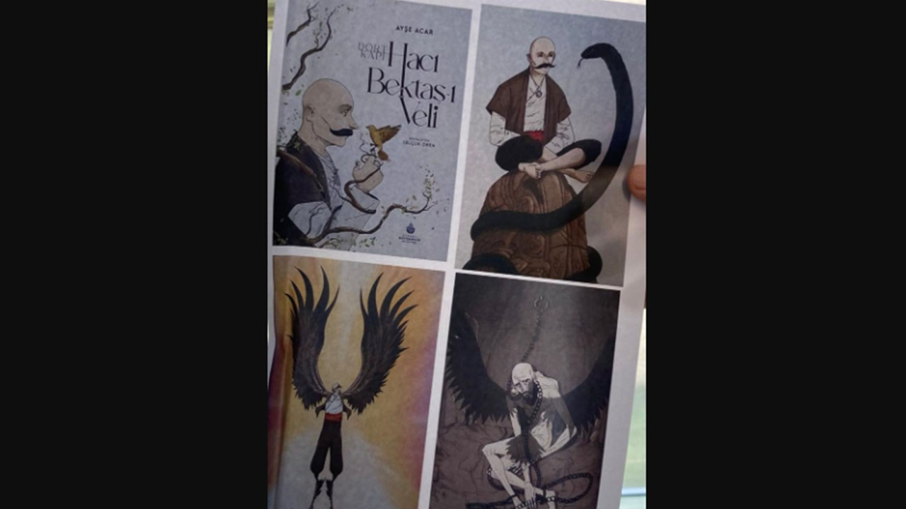 Foto - Alevilere büyük saygısızlık! Hacı Bektaşi Veli'yi ne hale getirdiler