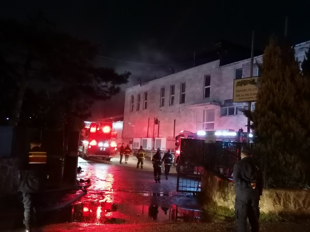 Foto - Alevlere teslim olan süt fabrikasında 200 güvercin telef oldu!