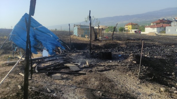 Foto - Alevlerin sardığı kümesteki hayvanları kurtarmak isterken yaralandı